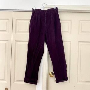 Vintage purple corduroy pants